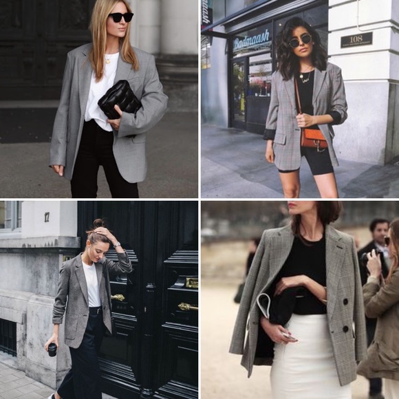 🚫 SOLD 🚫Burberry Gray Y2K Dress Long Blazer sz. 6 - Picture 2 of 10